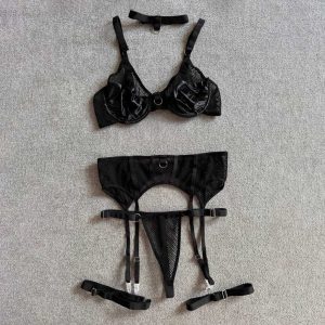 ست پنج تیکه تور زنبوری حلقه دار کد 9035