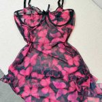 پیراهن پروانه ای بلند